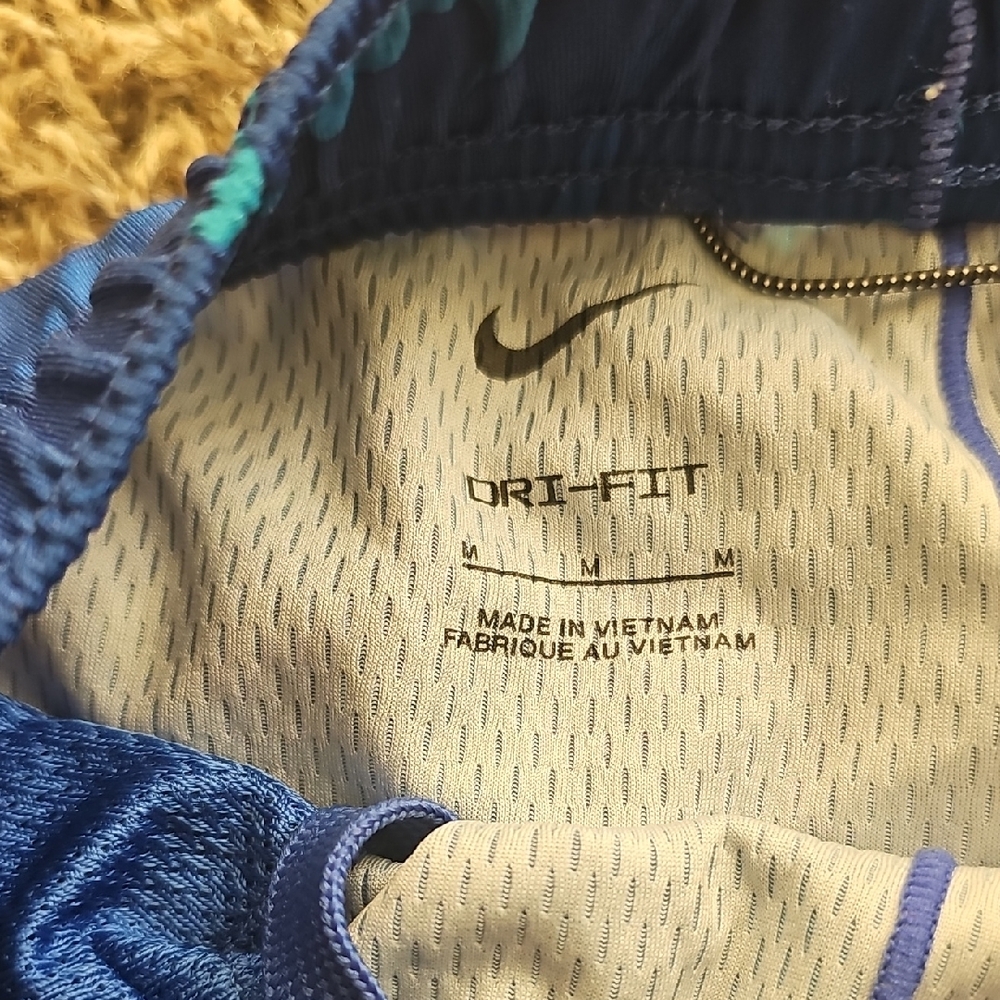 Kids Blue Patterned Shorts - Picture 2 of 3